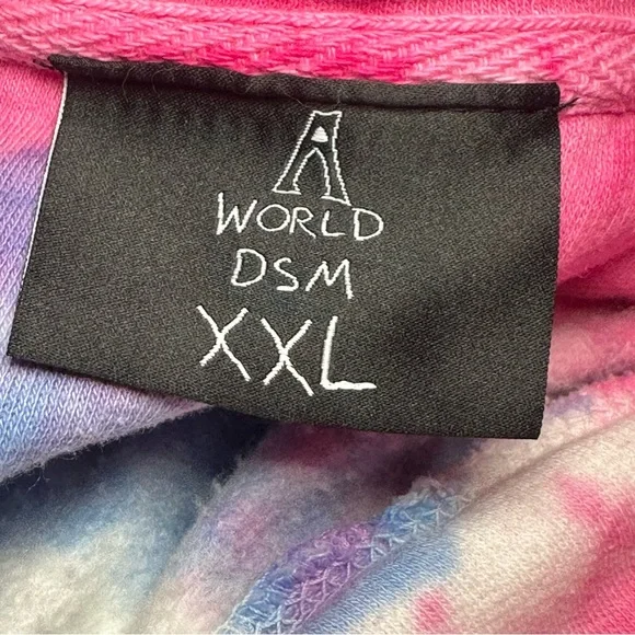 Cactus Jack by Travis Scott Astroworld x DSM Down to Earth Tie Dye Hoodi… - Picture 7 of 8